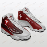 Faith Over Fear Red AJD13 Sneakers 20