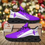 Native American Purple Feather Sneaker G70