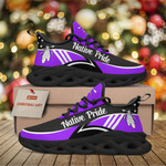 Native American Purple Feather Sneaker G72