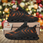 Native American Orange Feather Sneaker G85