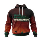 A8BR200 Zip Hoodie - Constellations - Personalized Your Name