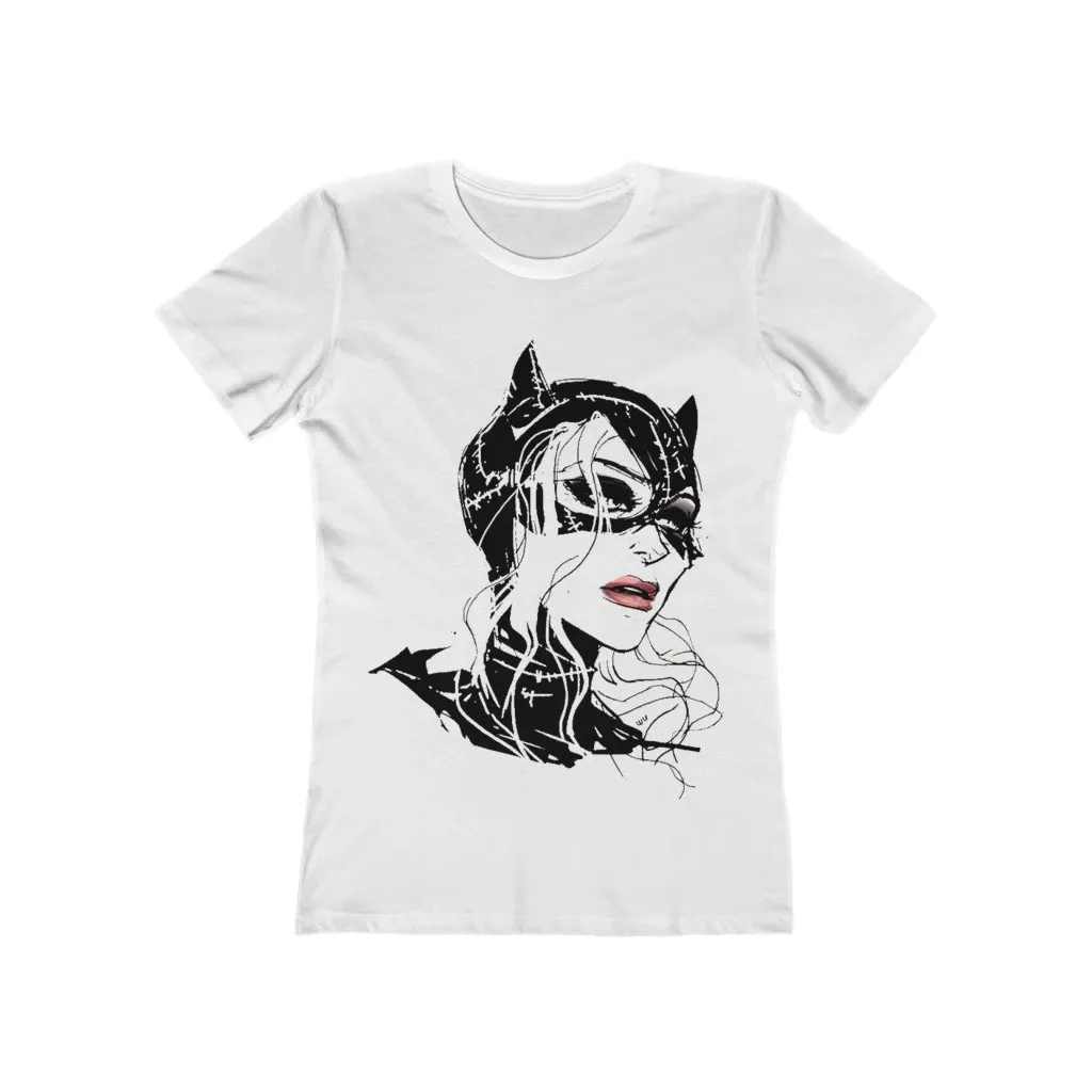 Catwoman Unisex T-shirt  Women's The Boyfriend Tee