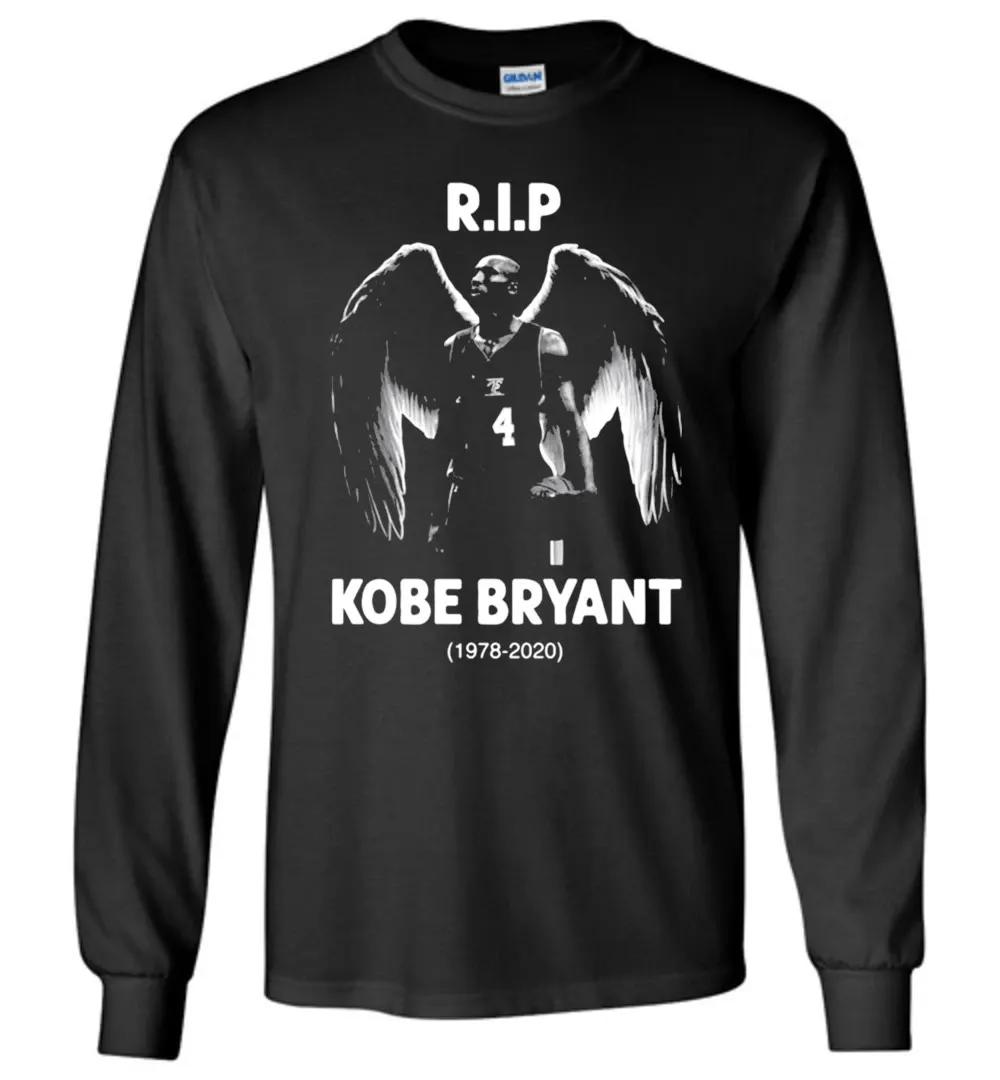 Rip Kobe Brya 1978-2020 - Legend Basketball - Mamba Out Long Sleeve