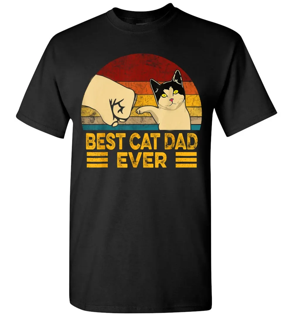 Best Cat Dad Ever - Father day T-Shirt