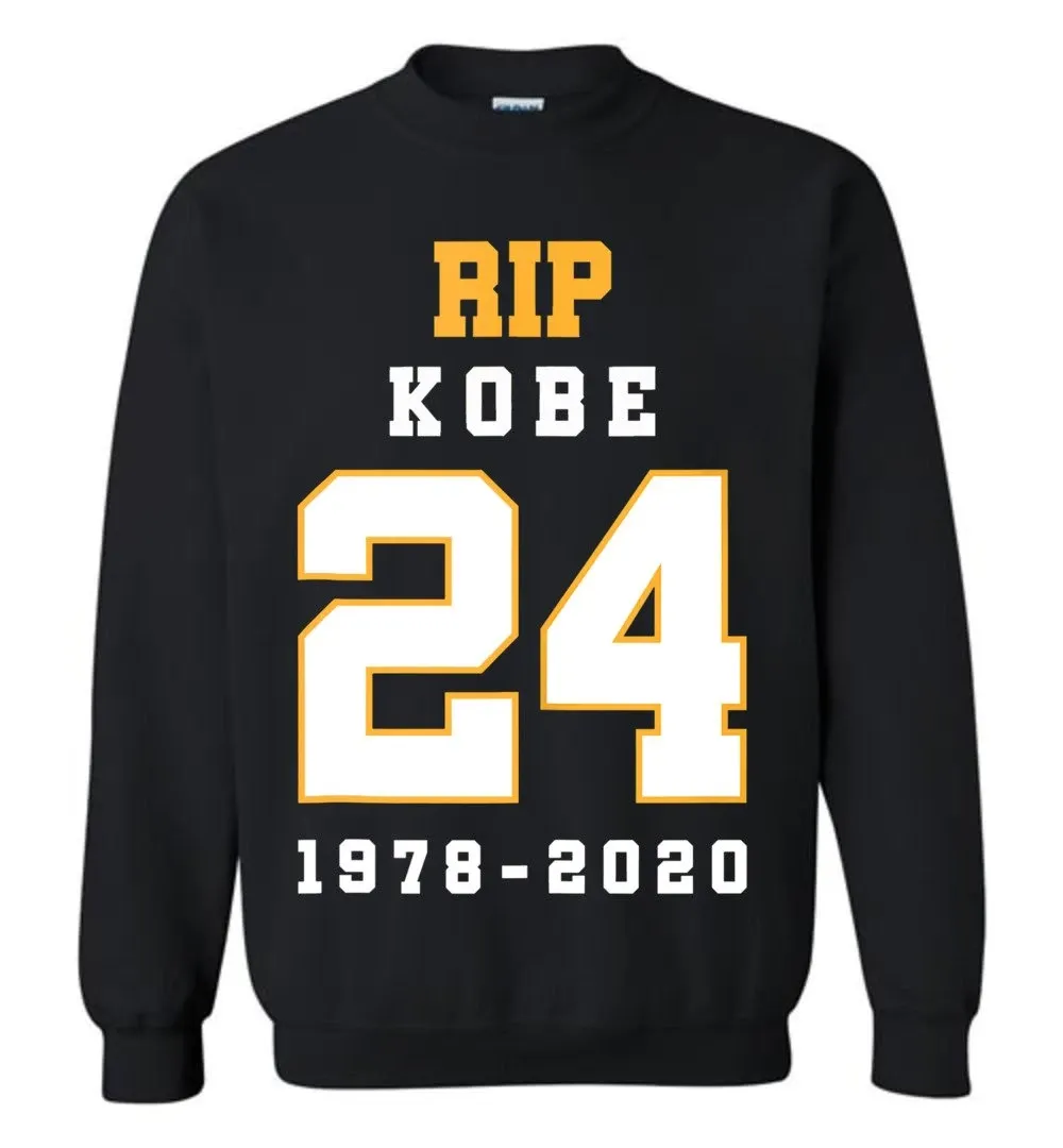 Rip-Kobe Memorial Rest In Peace Basketball Legend Player Sweatshirt