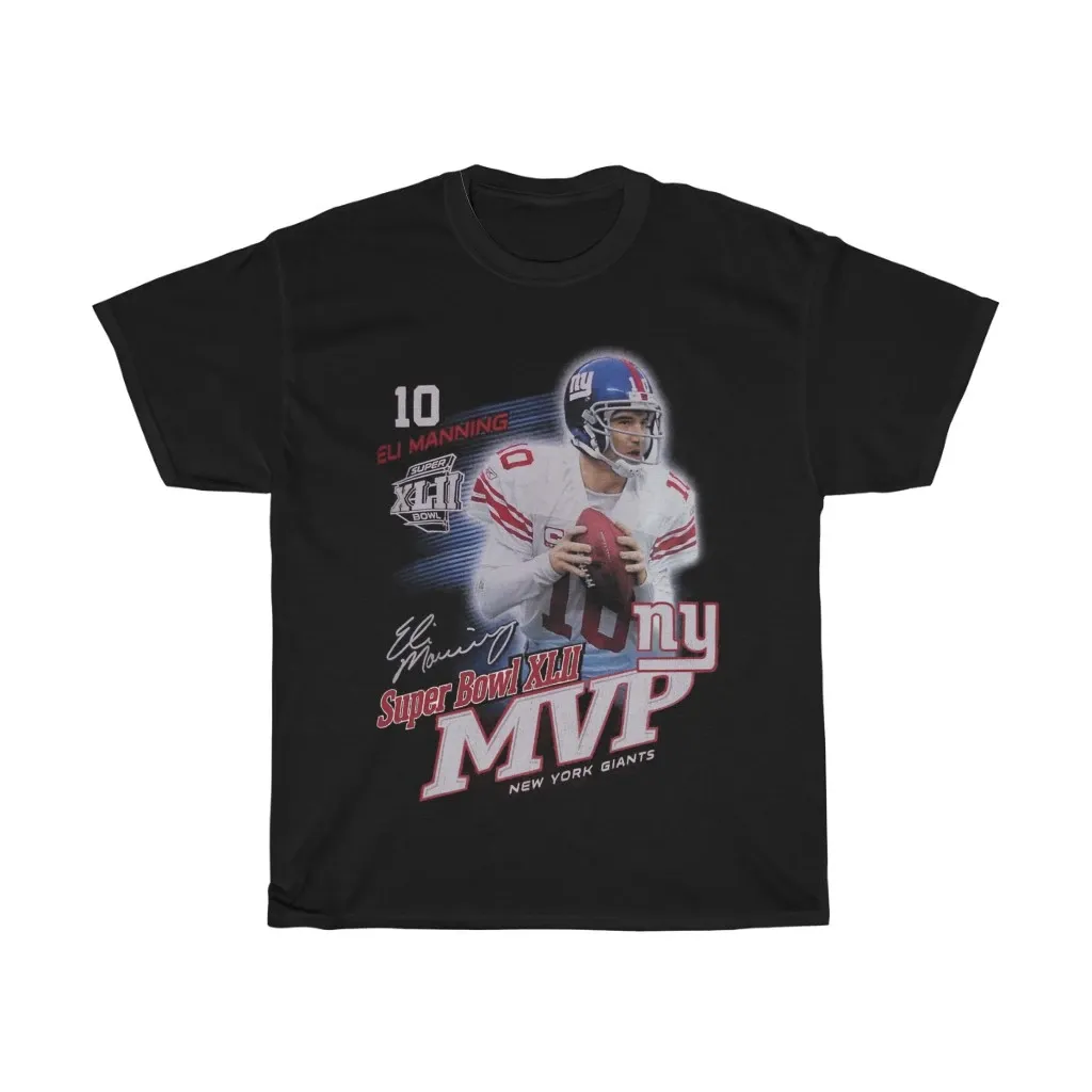 Eli Manning Super Bowl Ii Mvp T-shirt
