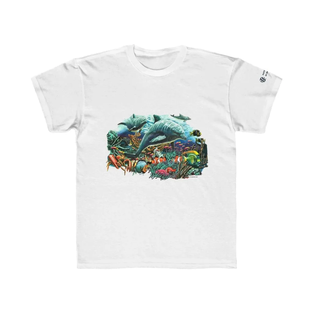 Grand Dauphin Shirt Vintage Des Années 90 National Aquarium à Baltimore  Kids