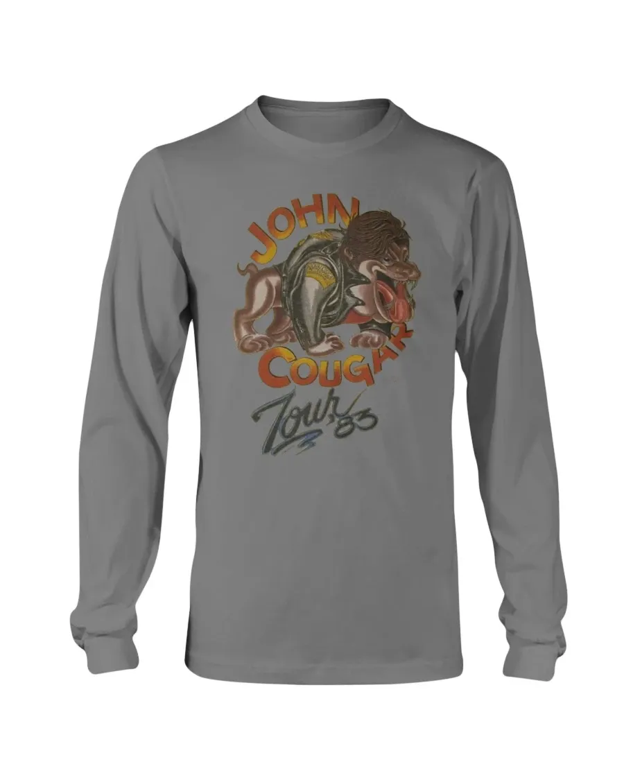 Vintage 1983 John Cougar Mellencamp Shirt