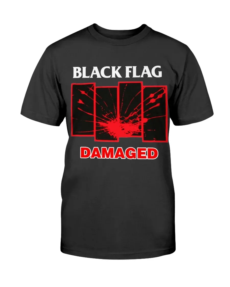 Black Flag Damaged Punk Band