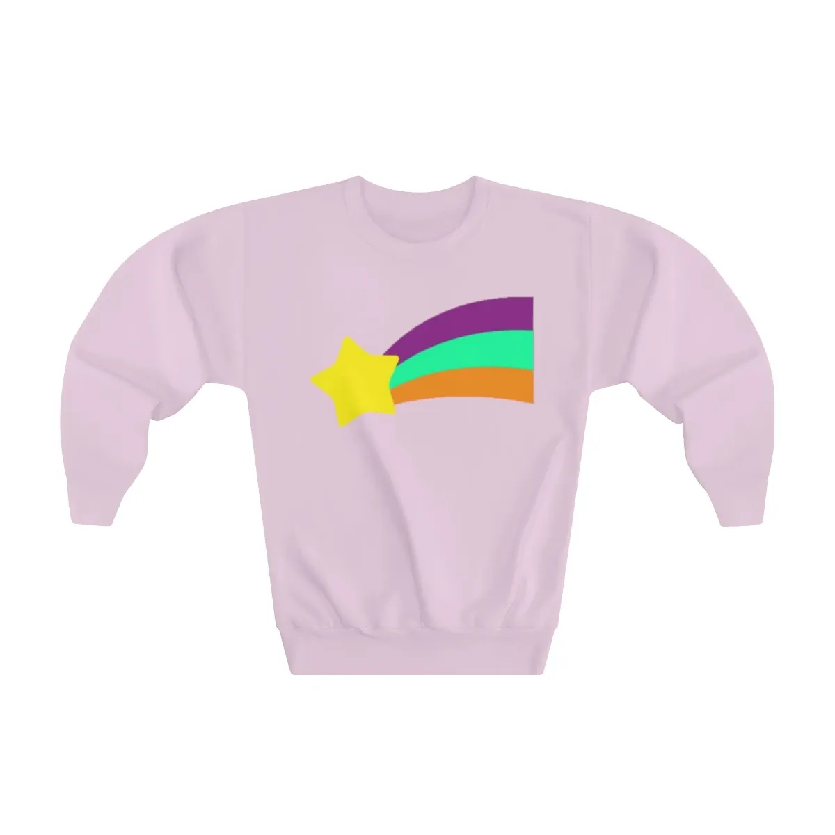 Disney Gravity Falls Mabel's Rainbow Star Sweater Youth SweaShirt