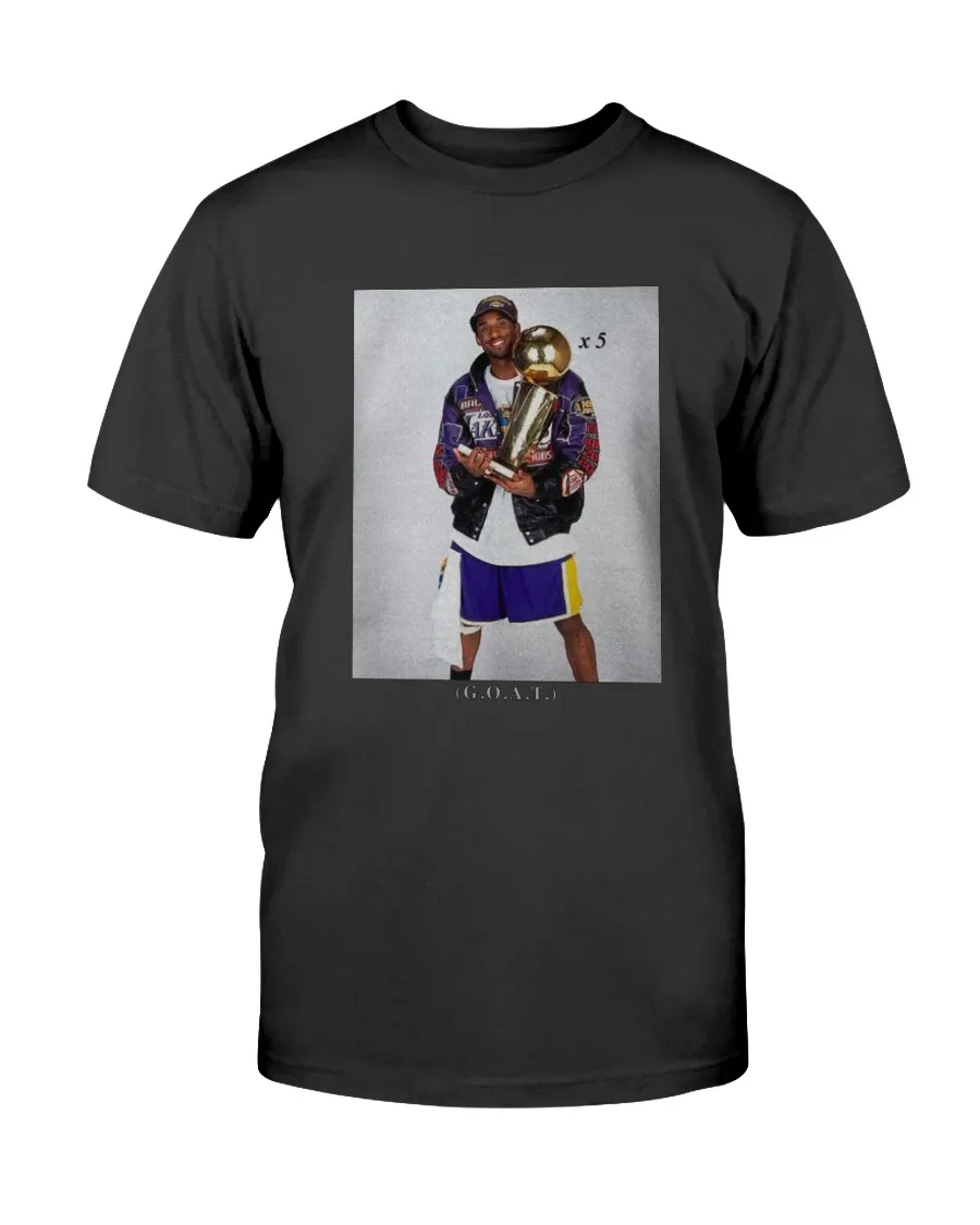 Nike Men's Kobe Bryant Los Angeles Lakers Kobe Championship Photo Shirt