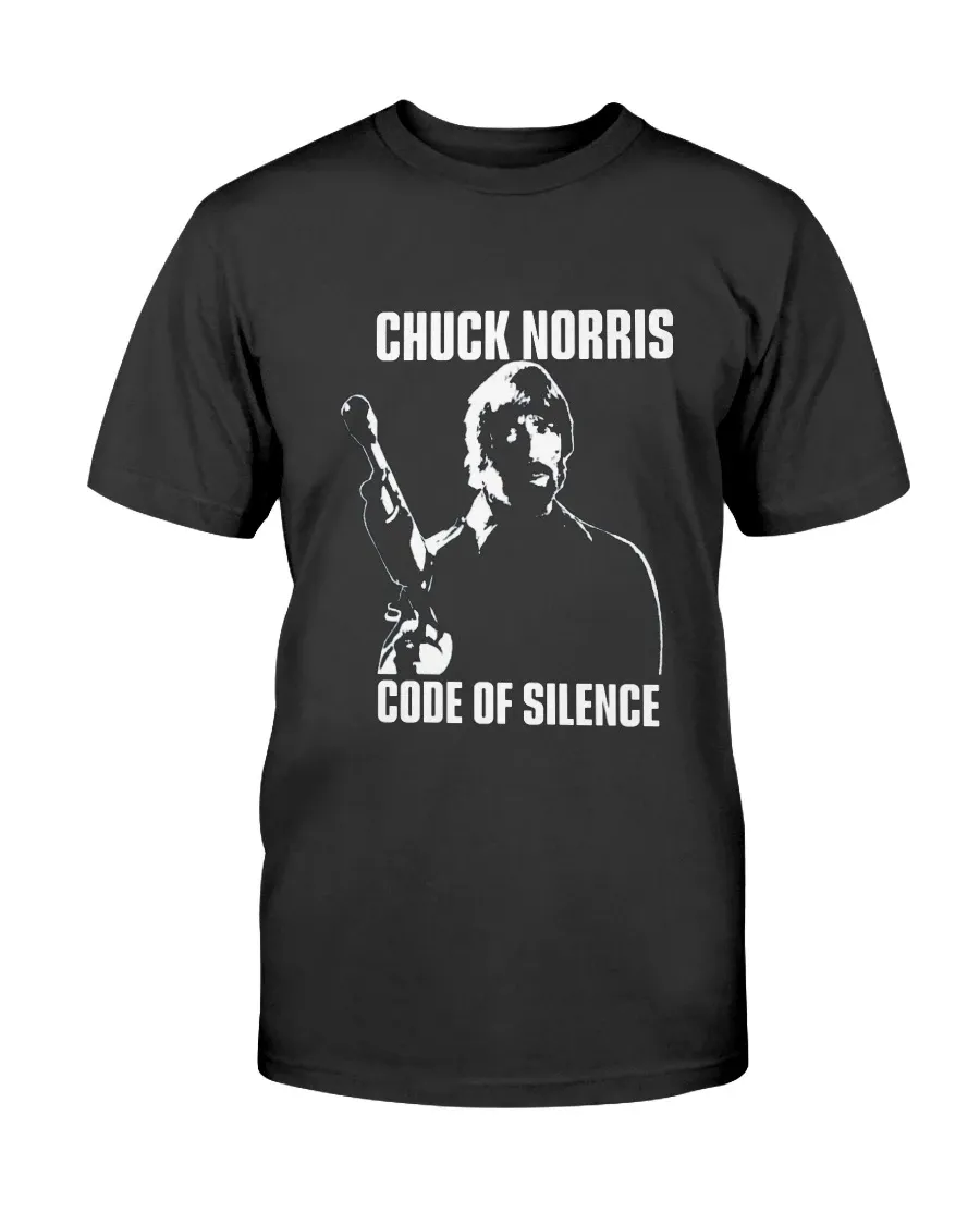 Code Of Silence Chuck Norris Shirt