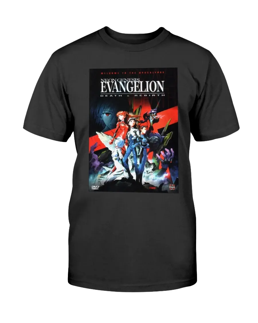Vintage Neon-genesis-evangelion-death-rebirth-1997- Shirt