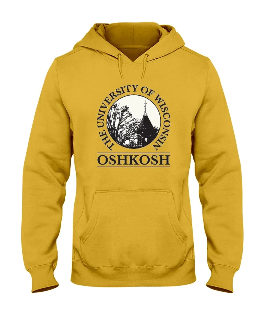 Vintage 1980s University Of Wisconsin Oshkosh Yellow 80s / Vitnage 80s