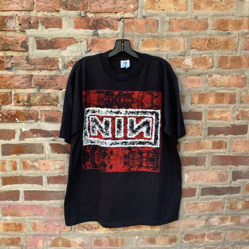 Vintage 90s Nin Concert Shirt