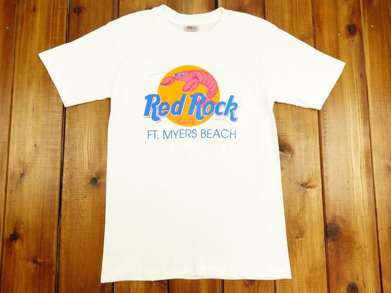 Red Rock Caf� Ft Myers Beach Single Stitch Shirt