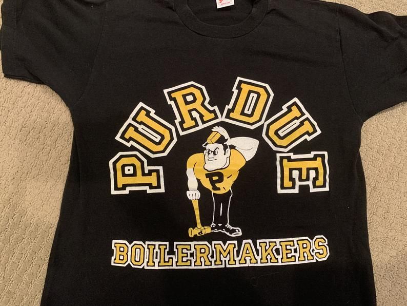 Vintage 80's Purdue University Boilermakers Shirt
