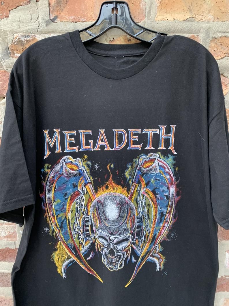 Vintage 90s Megadeth Parking Lot Concert Bootleg Metallica Slayer Anthrax Thrash