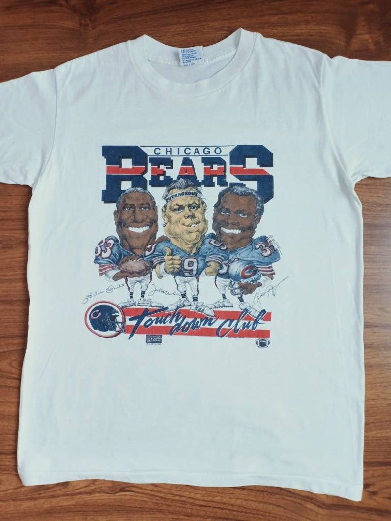 Vintage Chicago Bears Caricature 80's Shirt