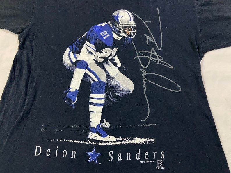 Vintage Deion Sanders Dallas Cowboys 1995 Shirt