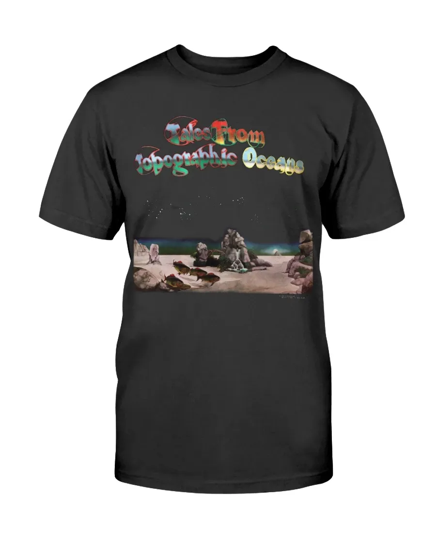 Vintage 1989 Yes Tales From Topographic Oceans Shirt