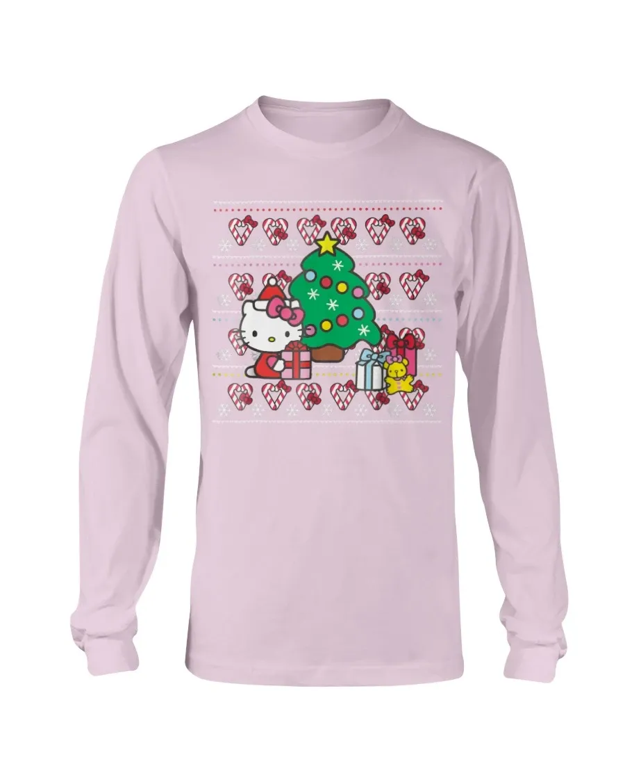 Hello Kitty Candy Cane Christmas