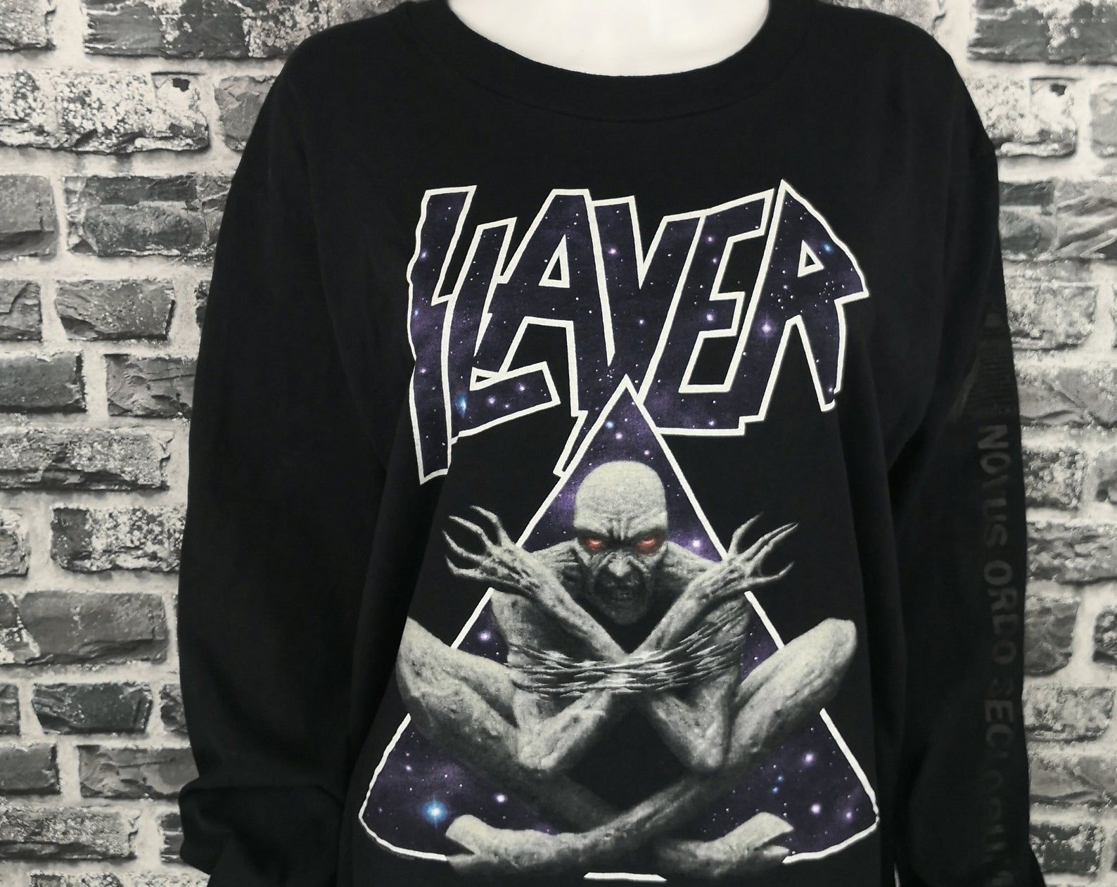 レアslayer 1994 divine intervention Tシャツ トップス Tシャツ
