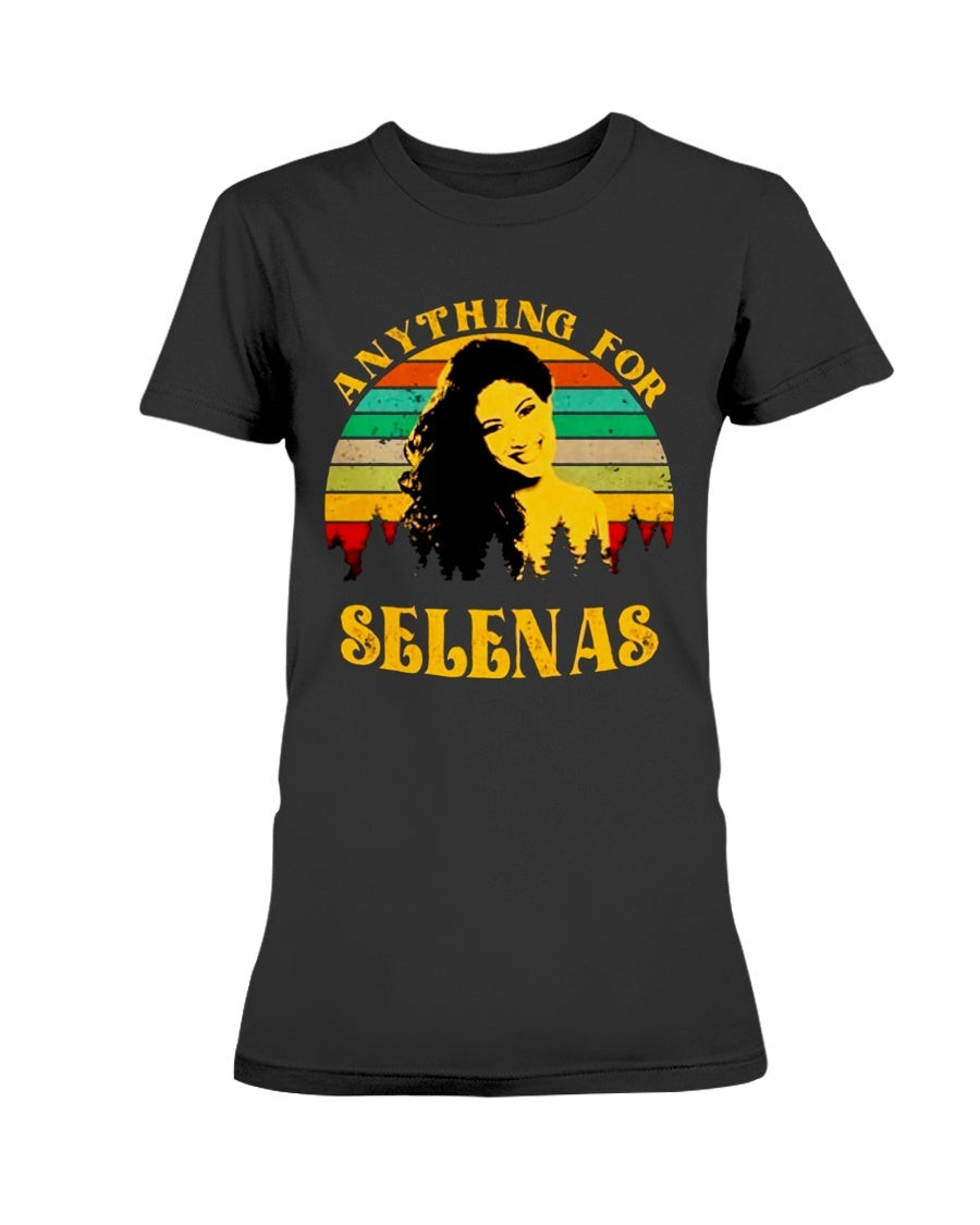 Anything For Selenas Vintage Ladies T Shirt 082421