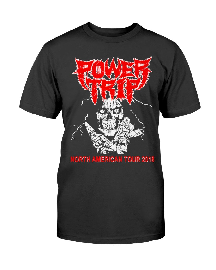 Power Trip Metal Band Tour T Shirt 082921