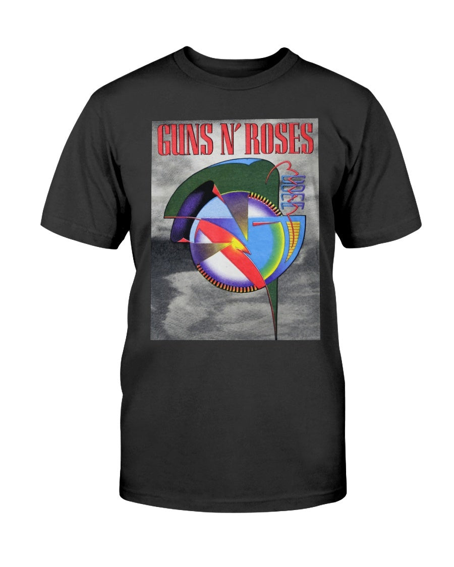 Vintage 1993 Guns N Roses T Shirt Coma World Tour Australia T Shirt 071121