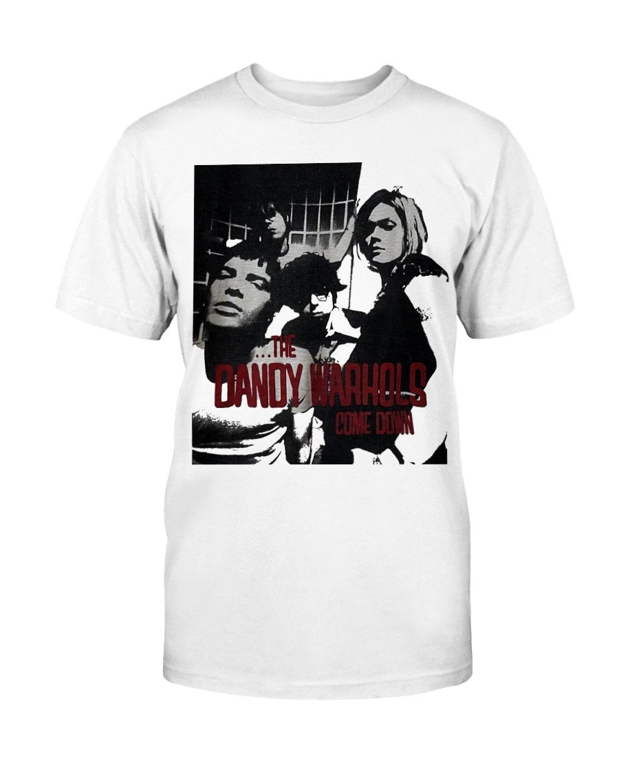 Vintage 90S Dandy Warhols Come Down T Shirt 071421