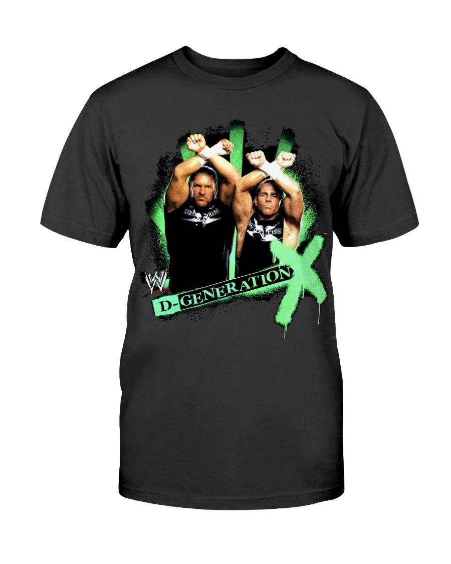 Vintage Wwe Wwf D Generation X Triple H Shawn Michael T Shirt 070521
