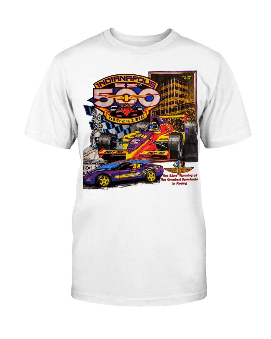 1998 82Nd Annual Indy 500 Graphic T Shirt 071021