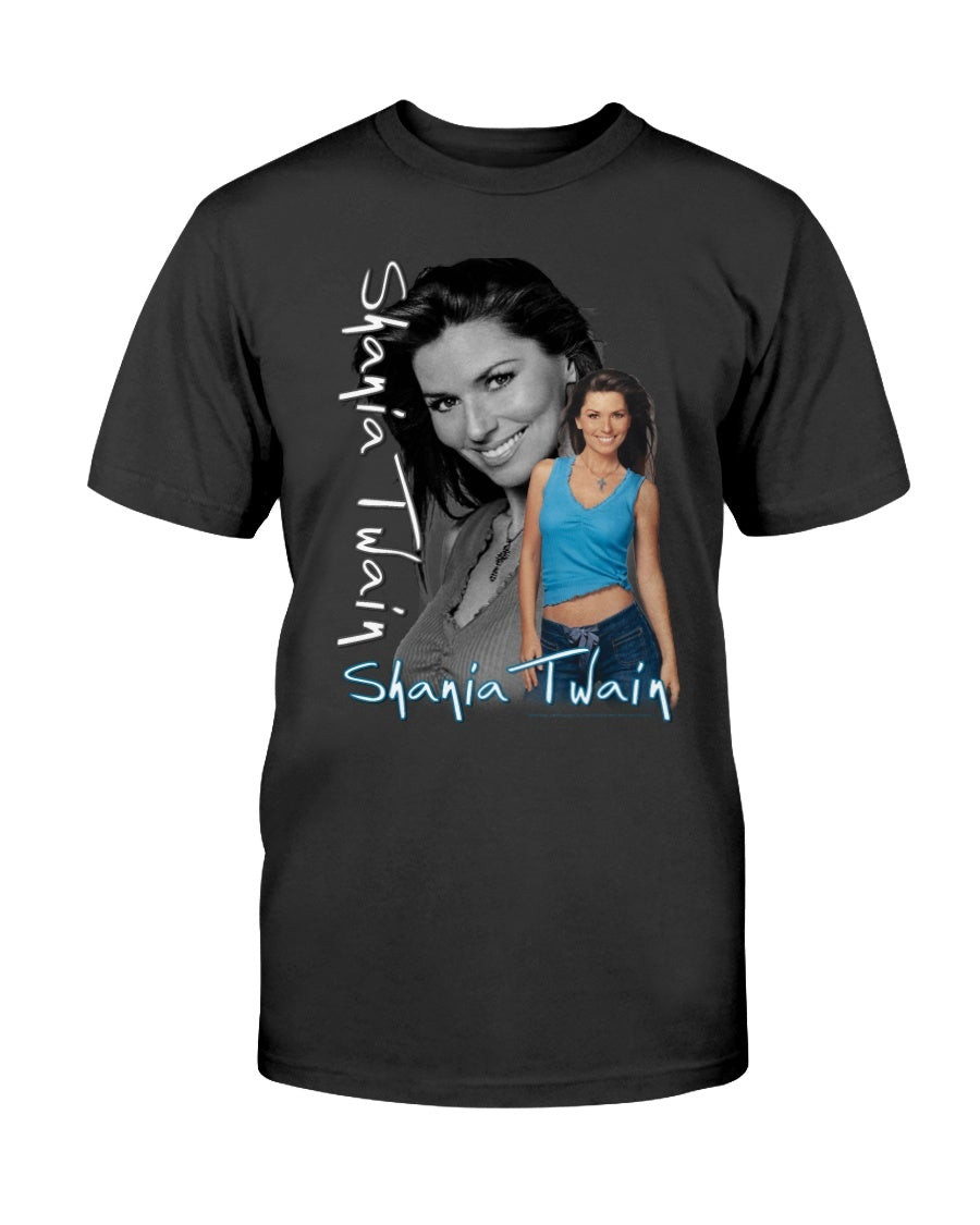 Rare Design Vintage Singer Shania Twain T Shirt 070721