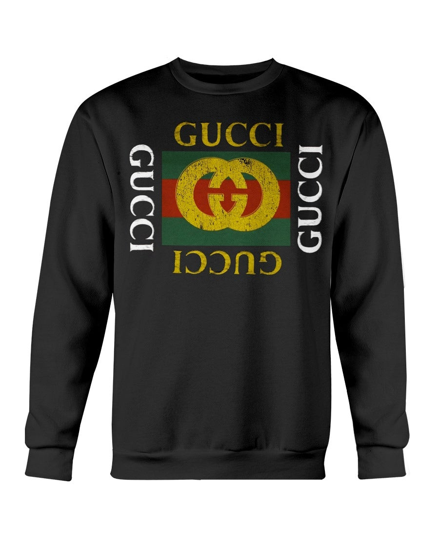 Gucci Sweatshirt Black With Logo Sweatshirt 071021
