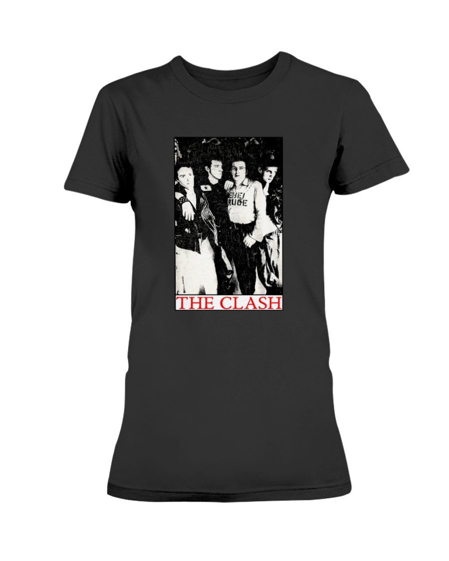 Vintage  The Clash  1980S Ladies T Shirt 071721