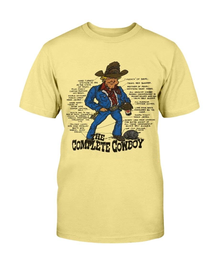 Vintage 80S Lone Star Beer The Complete Cowboy T Shirt 070221