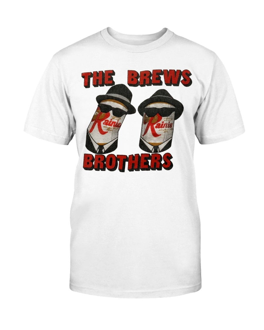 80S Brews Brothers Rainier Beer T Shirt 070521