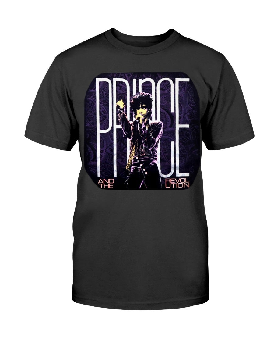 Prince And The Revolution 1985 World Tour T Shirt 072021