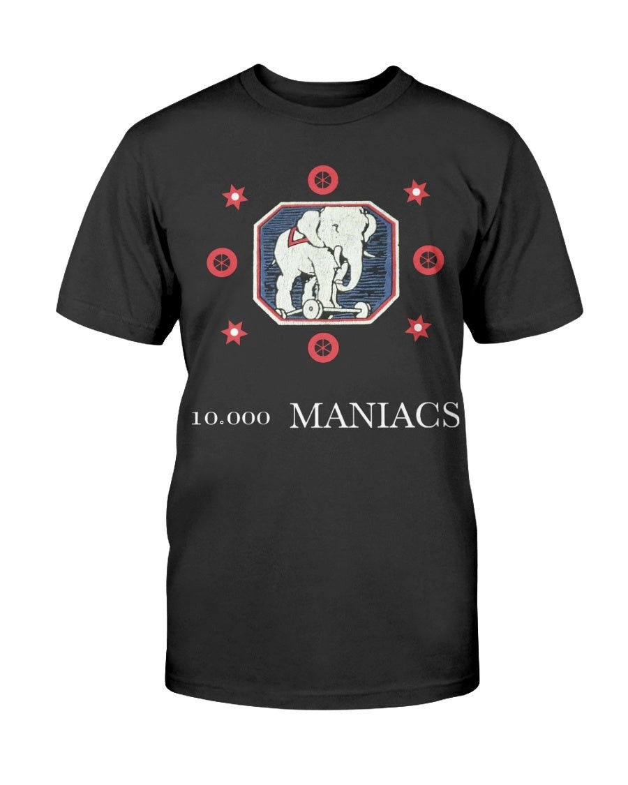 1980S 10000 Maniacs Vintage Concert 1989 Tour Rare Grunge Alt Rock Band T Shirt 071021