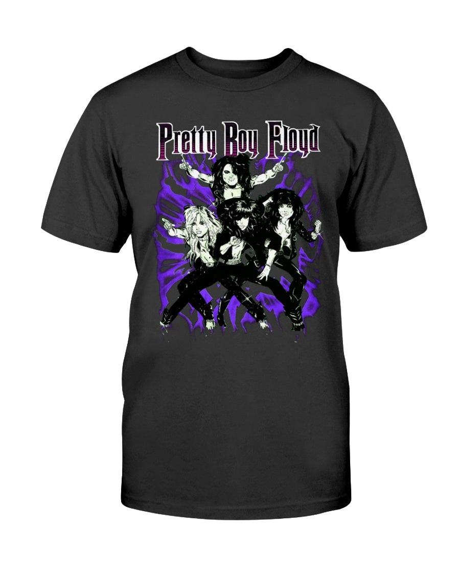 Pretty Boy Floyd   Glam Rock 1992 Tour T Shirt 072121