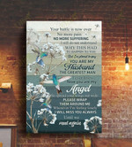 To Husband - I Will Miss You Always Until We Meet Again And Canvas Art Wall Decor