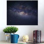 Clearly Milky Way Galaxy Night Image - Galaxy Sky And Space Poster Art Print