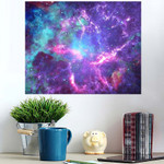 Colored Nebula Open Cluster Stars Universe - Galaxy Sky And Space Poster Art Print