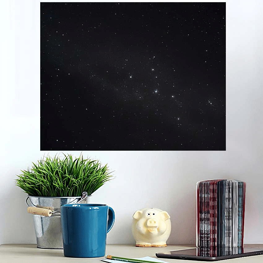 Constellation Cassiopeia Our Galaxy Milky Way - Galaxy Sky And Space Poster Art Print