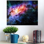 Deep Outer Space Background Stars Nebul A - Galaxy Sky And Space Poster Art Print