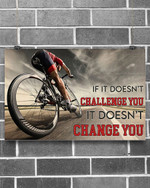 Cycling If It Doesn'T Challenge You Horizontal Canvas And Poster | Wall Decor Visual Art