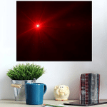 Digital Chinese New Year Lens Flare - Galaxy Sky And Space Poster Art Print