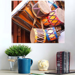 Drums Moroccan Market - Drum Music Poster Art Print