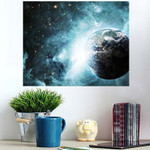 Earth Space Elements This Image Furnished - Galaxy Sky And Space Poster Art Print